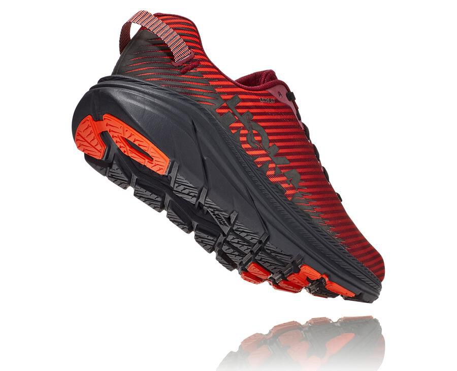 Hoka One One Running Shoes Mens Red - Rincon 2 - 15482UOQF